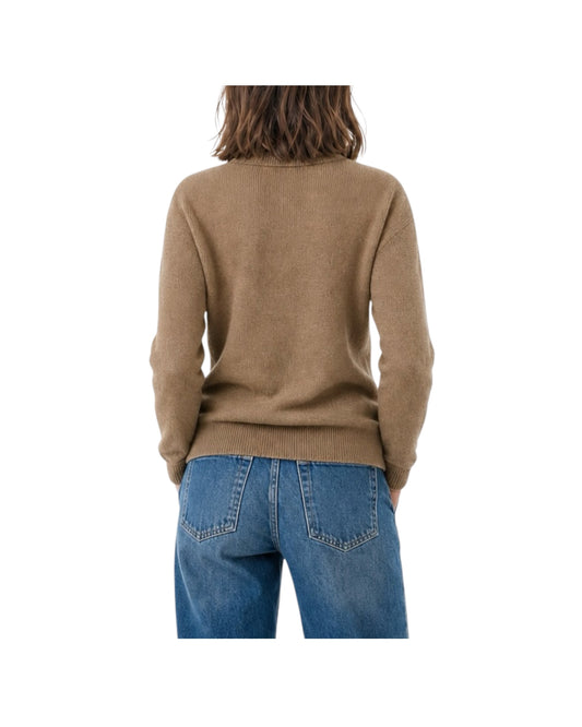 Cardigan in cashmere Cammello 85881 CAMMELLO RETOIS 