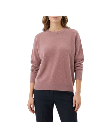 Maglia scatoletta in cashmere Castagna 14739 CASTAGNA RE.VI.VAL 