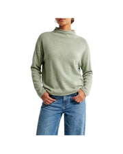Maglia con collo a cratere Salvia