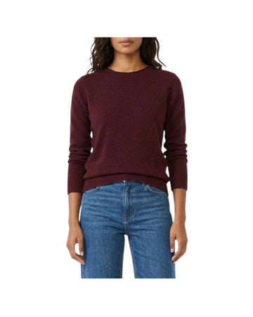 Maglia in lana e cashmere Bordeaux 64561 BORDEAUX RE.VI.VAL 