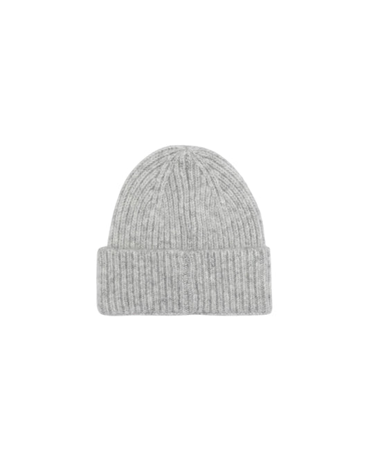 Cappello in maglia a coste Grey Melange BEANIE C0094 ROY ROGER'S 