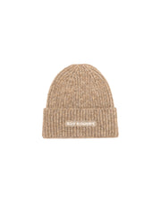 Cappello in maglia a coste Camel