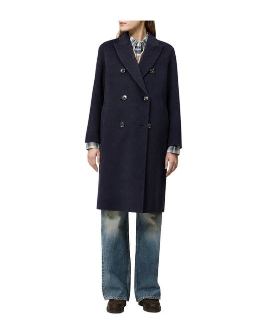 Cappotto doppiopetto in lana Blue navy COAT DOUBLE BREAST C0048 ROY ROGER'S 