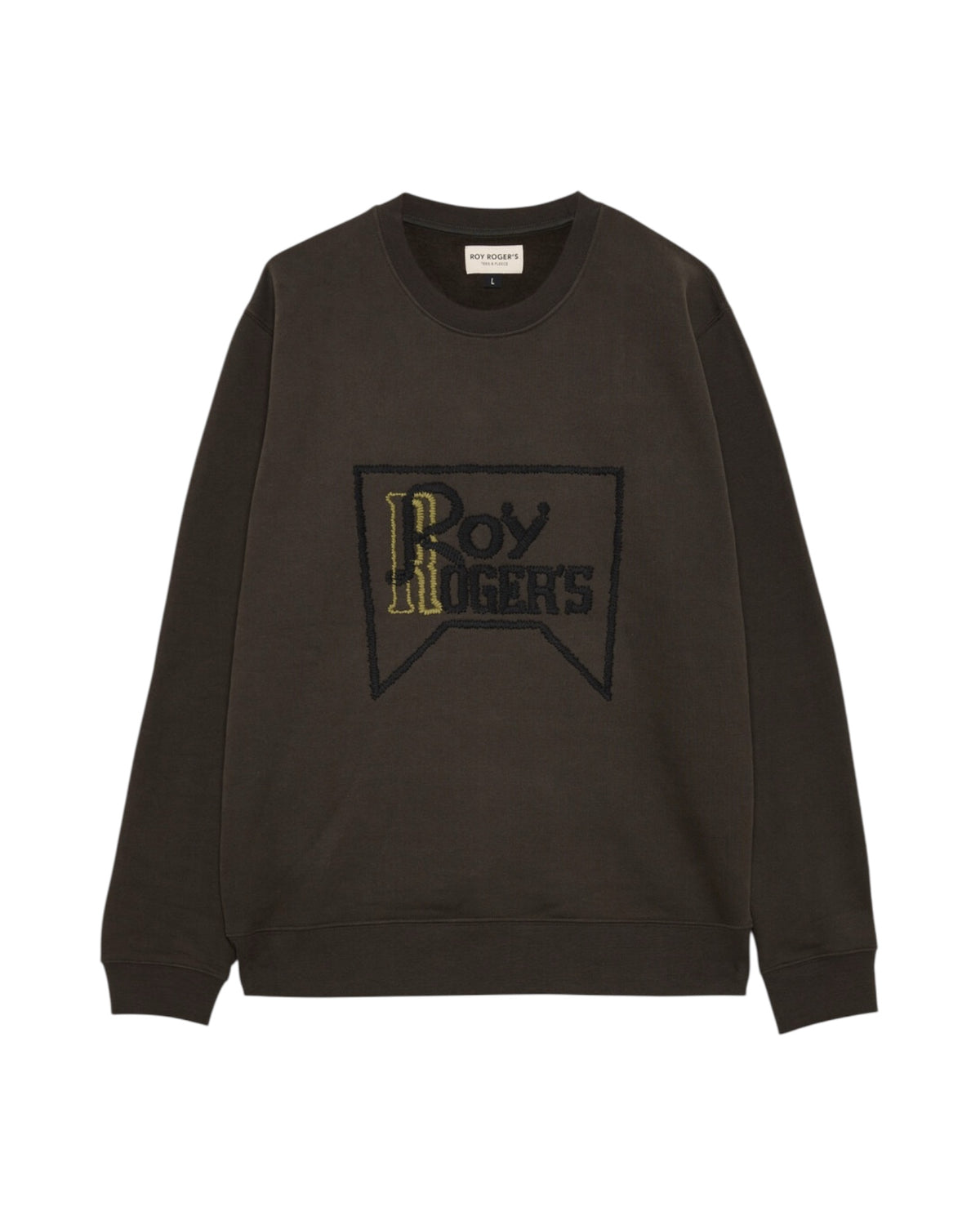 Felpa girocollo Washed stone CREW NECK C0103 ROY ROGER'S 
