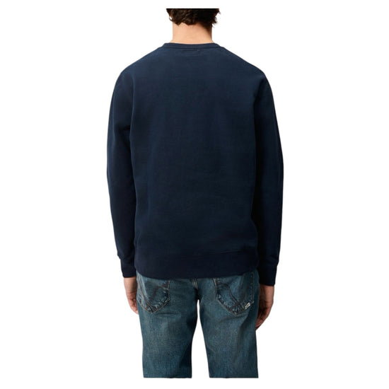 Felpa pocket girocollo Navy CREW POCKET DENIM C0048 ROY ROGER'S 