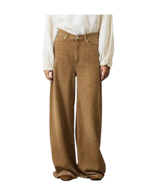 Jeans Kaori in bull di cotone Dyed sienna KAORI C0769 ROY ROGER'S 