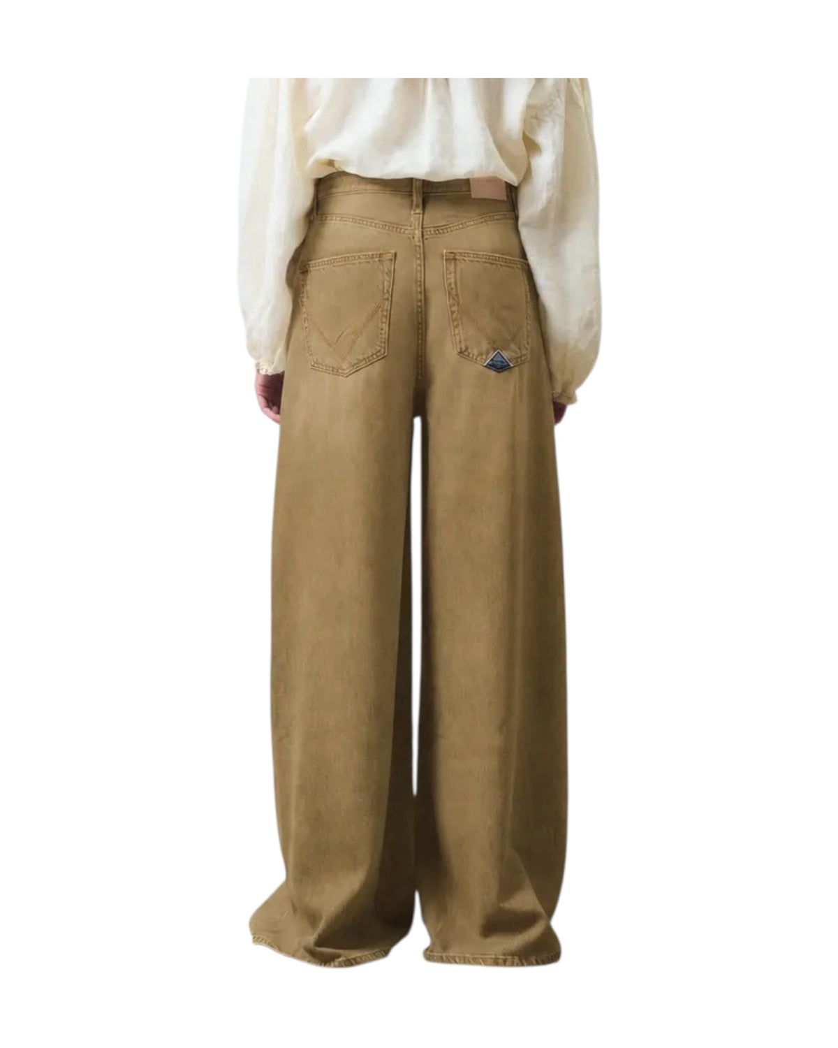 Jeans Kaori in bull di cotone Dyed sienna KAORI C0769 ROY ROGER'S 