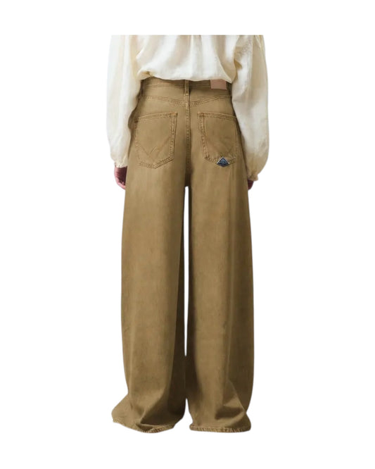 Jeans Kaori in bull di cotone Dyed sienna KAORI C0769 ROY ROGER'S 