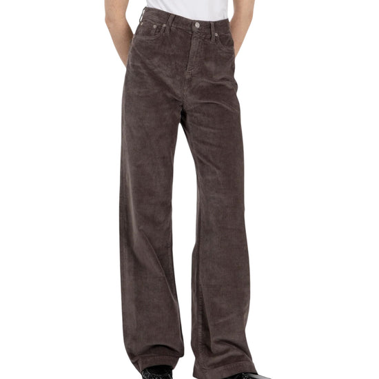 Pantalone Marta velluto 500 righe Brown MARTA C0739 ROY ROGER'S 