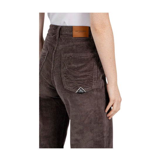 Pantalone Marta velluto 500 righe Brown MARTA C0739 ROY ROGER'S 