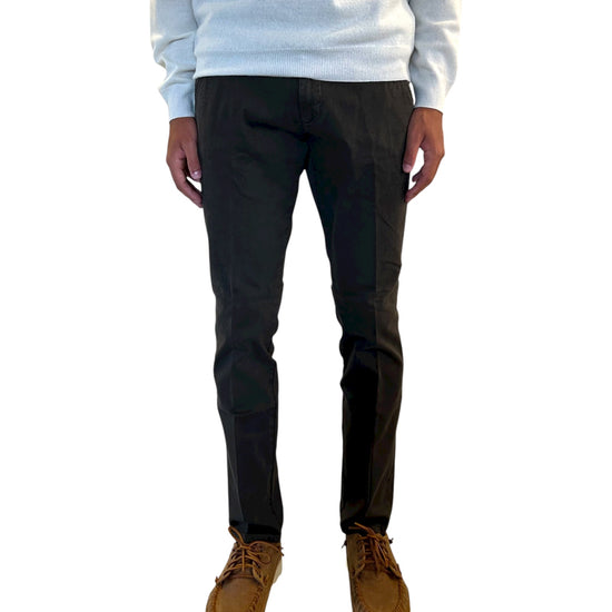 Pantalone New Rolf in gabardina Brown NEW ROLF MAN GABARDINA C0241 ROY ROGER'S 