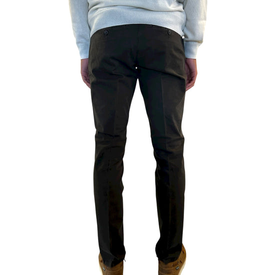 Pantalone New Rolf in gabardina Brown NEW ROLF MAN GABARDINA C0241 ROY ROGER'S 