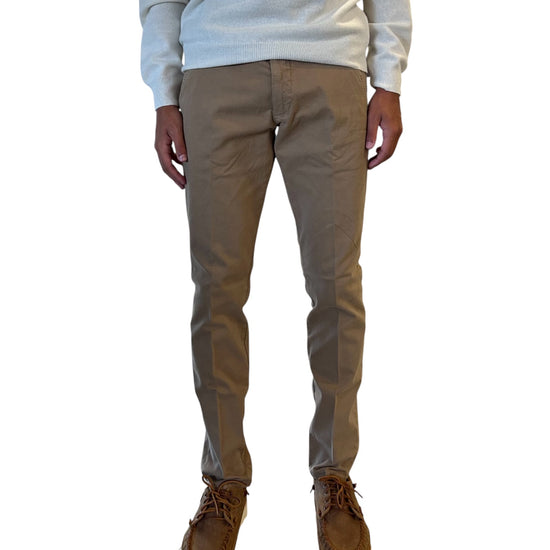 Pantalone New Rolf in gabardina Read beige NEW ROLF MAN GABARDINA C0005 ROY ROGER'S 