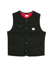 Gilet in canvas Bottle