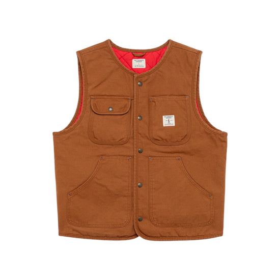 Gilet in canvas Rust RRW004CT070111 C0273 ROY ROGER'S 