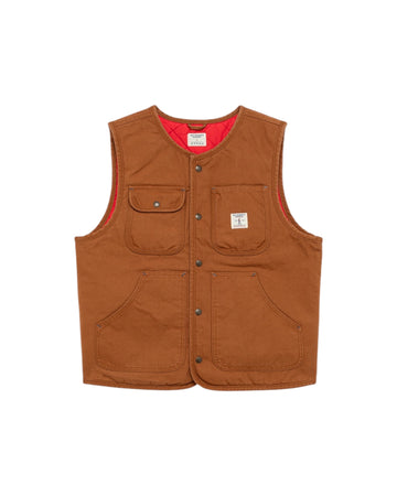 Gilet in canvas Rust RRW004CT070111 C0273 ROY ROGER'S 
