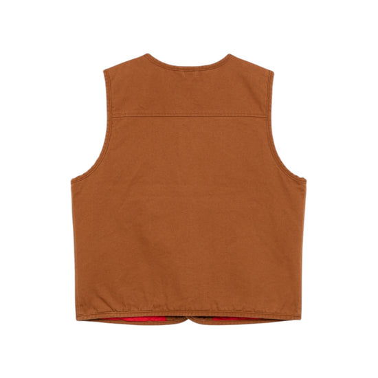 Gilet in canvas Rust RRW004CT070111 C0273 ROY ROGER'S 