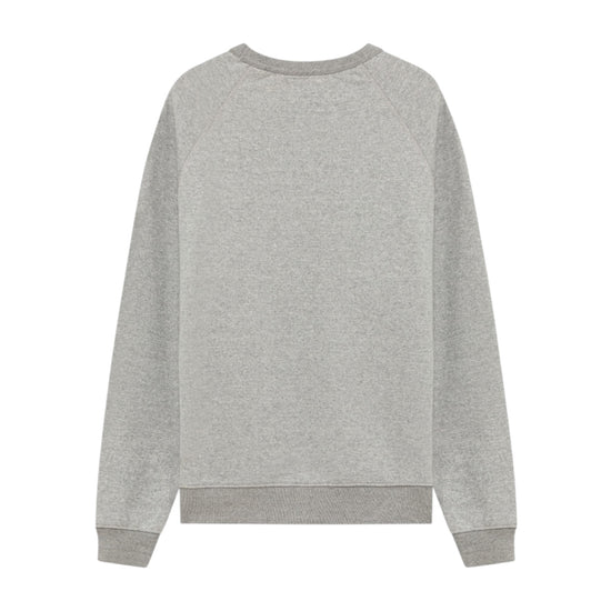 Felpa girocollo con logo Grigio RRW022CP330124 C0094 ROY ROGER'S 