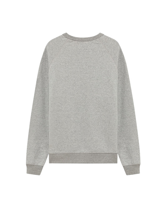 Felpa girocollo con logo Grigio RRW022CP330124 C0094 ROY ROGER'S 