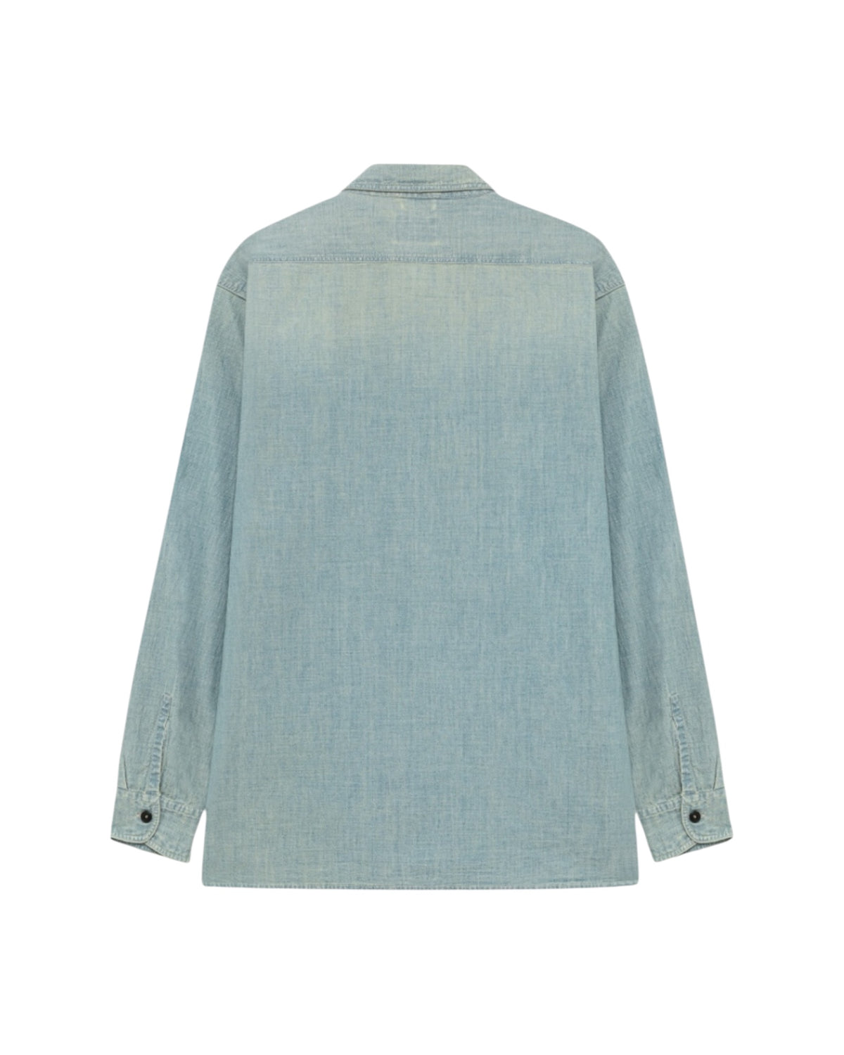Camicia in chambray Bleach indigo RRW076D5673321 C0090 ROY ROGER'S 