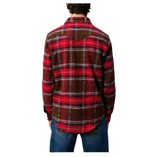 Camicia Western a quadri WESTERN SHIRT C0520 ROY ROGER'S 