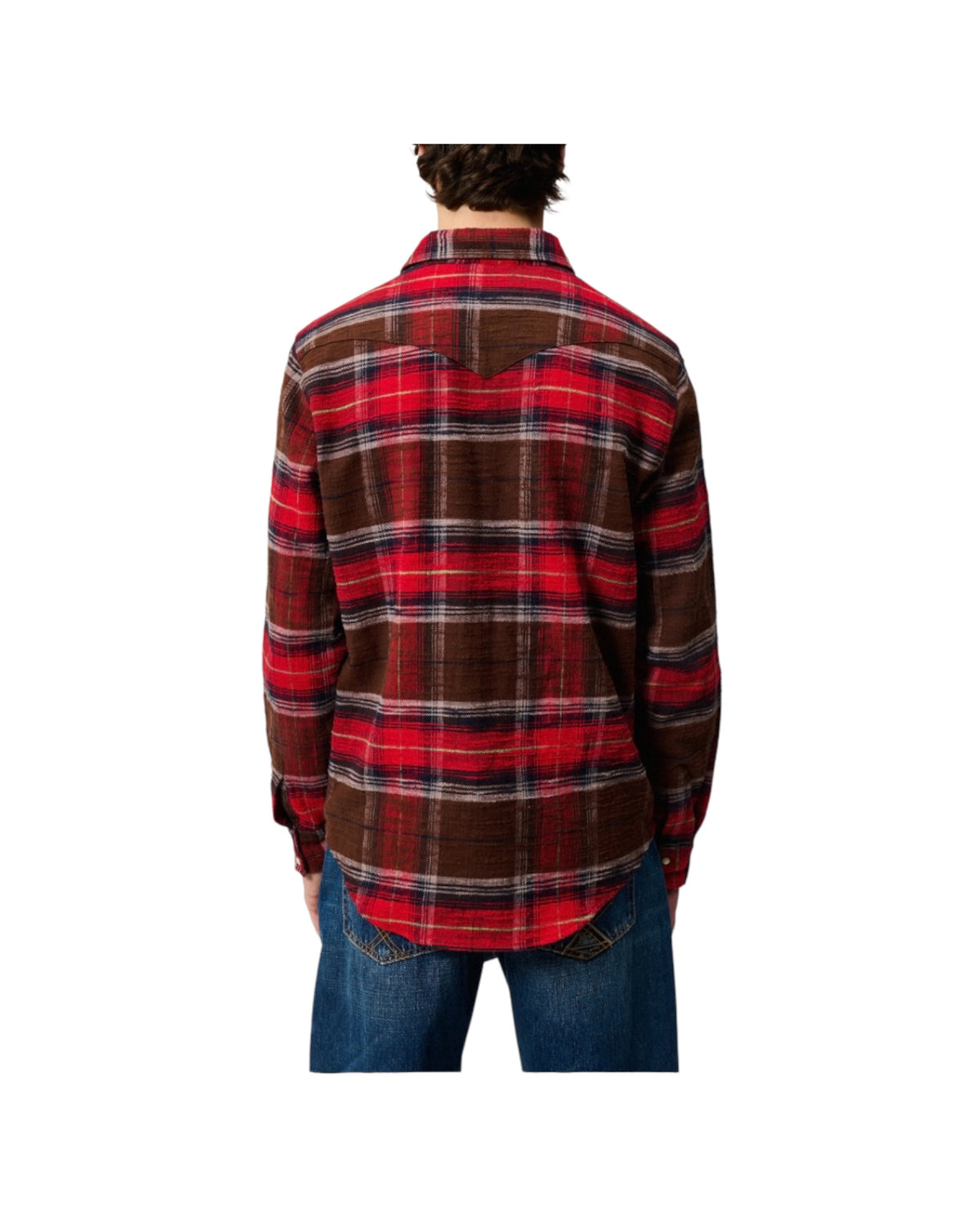 Camicia Western a quadri WESTERN SHIRT C0520 ROY ROGER'S 