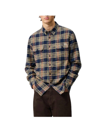 Camicia Work in flanella a quadri WORK SHIRT C0420 ROY ROGER'S 