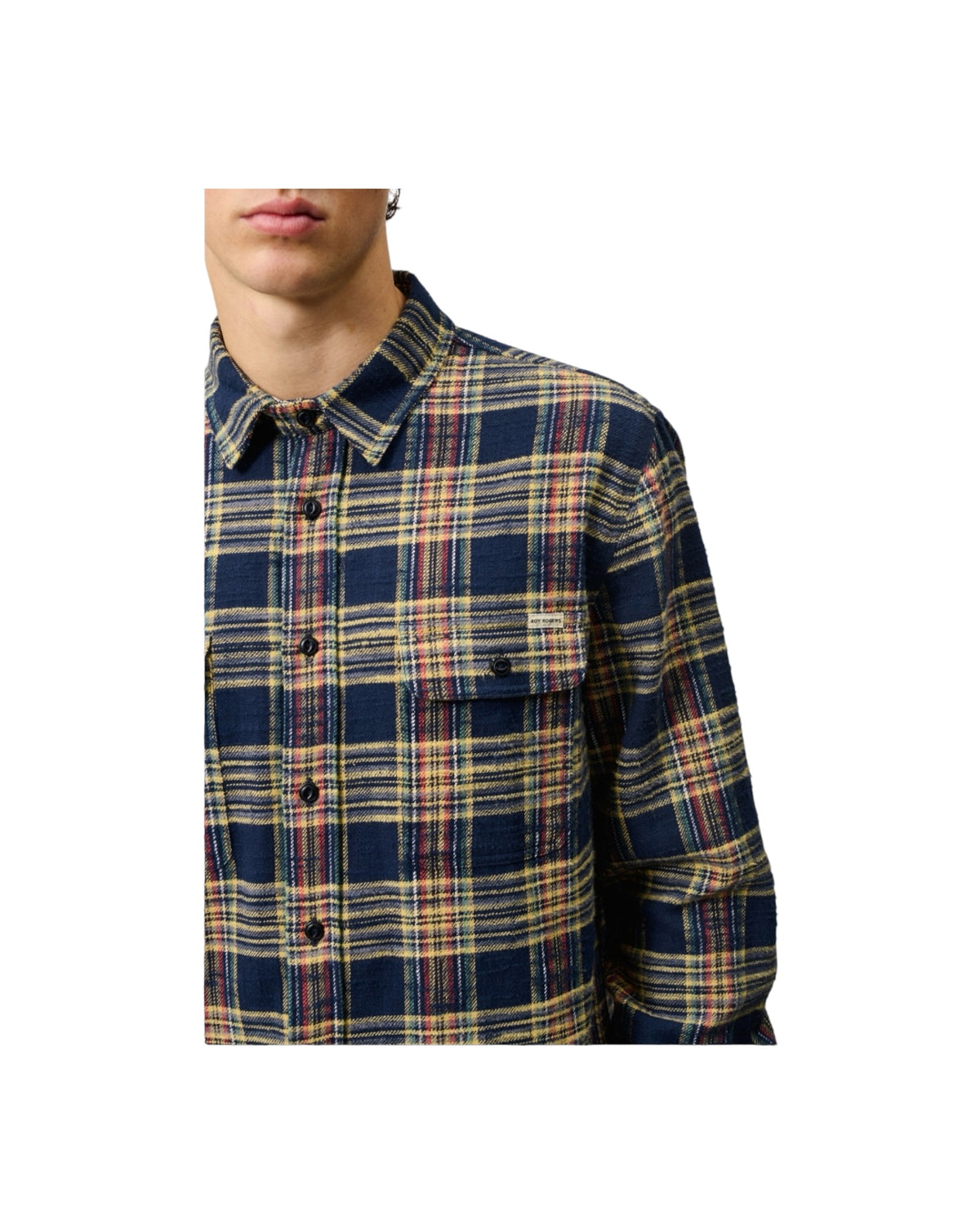 Camicia Work in flanella a quadri WORK SHIRT C0420 ROY ROGER'S 