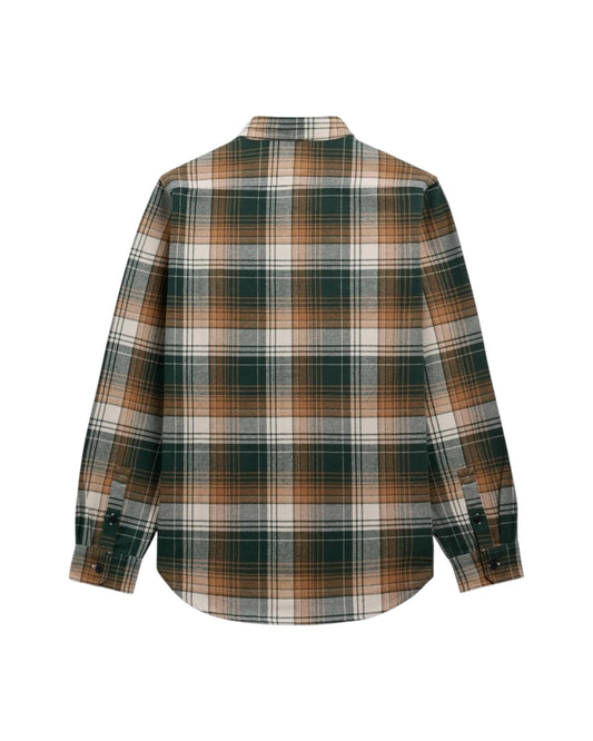 Camicia a quadri Green white/Cream brown JIB A0U SEBAGO 