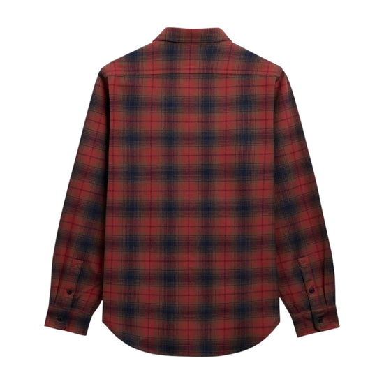 Camicia in cotone Brown/Red/Orange MIZZEN A0S SEBAGO 