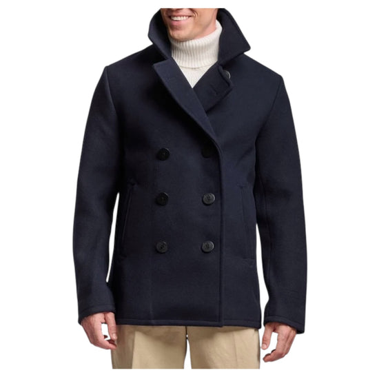Peacoat in lana Blue marine REEFERS BONDED WOOL 193 SEBAGO 