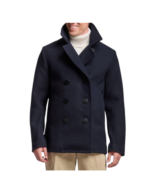 Peacoat in lana Blue marine REEFERS BONDED WOOL 193 SEBAGO 