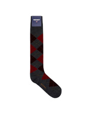Calze Unisex con motivo rombo Boredaux
