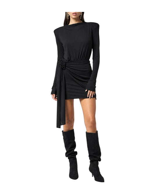Abito corto Black BEATRIX DRESS BLACK SILENCE LIMITED 