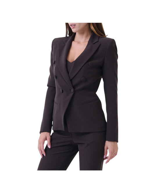Blazer Slim Dark brown LIBRA DAILY DARK BROWN SILENCE LIMITED 