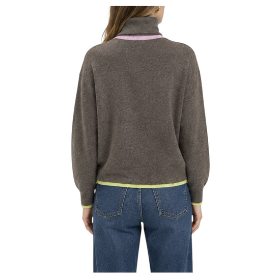Maglia collo alto in lana merinos Choco FW26 09 CHOCO SINCE'RE PARIS 