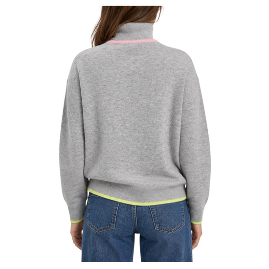 Maglia collo alto in lana merinos Melange FW26 09 MELANGE SINCE'RE PARIS 