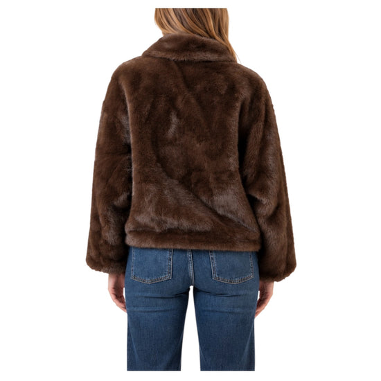 Eco pelliccia Brown FW26 131 BROWN SINCE'RE PARIS 
