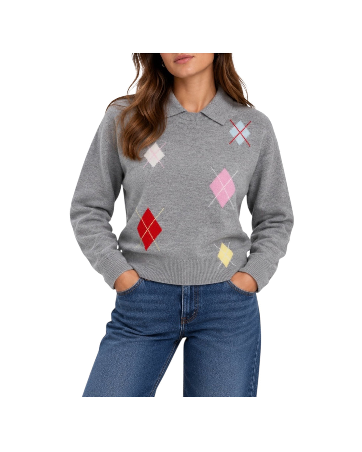 Maglia collo a polo Melange FW26 19 MELANGE SINCE'RE PARIS 