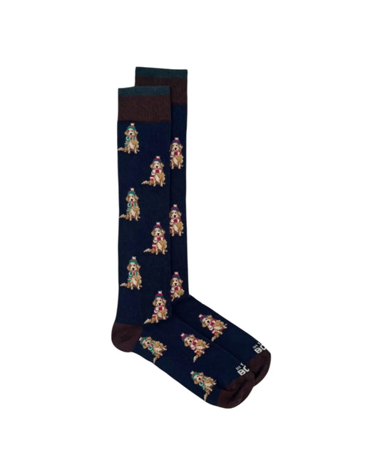 Calzini Dog Golden Blu DOG GOLDEN BLU SOcs in the box 