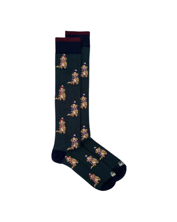 Calzini Dog Golden Verde scuro DOG GOLDEN VERDE SCURO SOcs in the box 