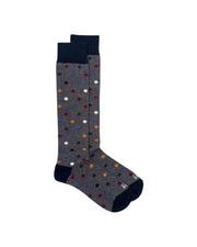 Calzini Pois Grigio scuro