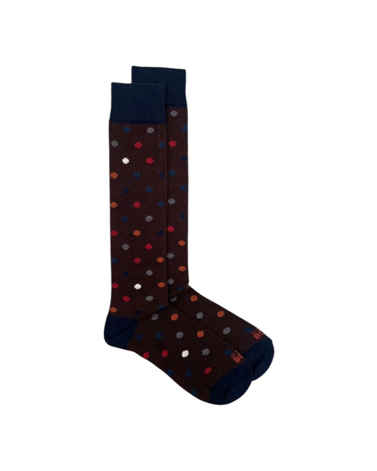 Calzini Pois Marrone POIS MARRONE SOcs in the box 