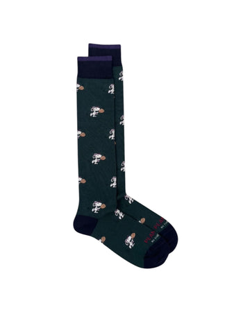 Calzini Snoopy Paddle Verde scuro SNOOPY PADDLE ALLOVER VERDE SCURO SOcs in the box 