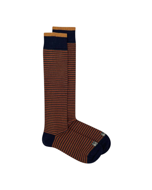 Calzini Stripe Arancio/Verde scuro STRIPE CLASSIC ARANCIO SCURO VERDE SOcs in the box 