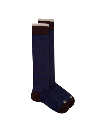 Calzini Stripe Classic Verde scuro/Prugna STRIPE CLASSIC VERDE SCURO PRUGNA SOcs in the box 