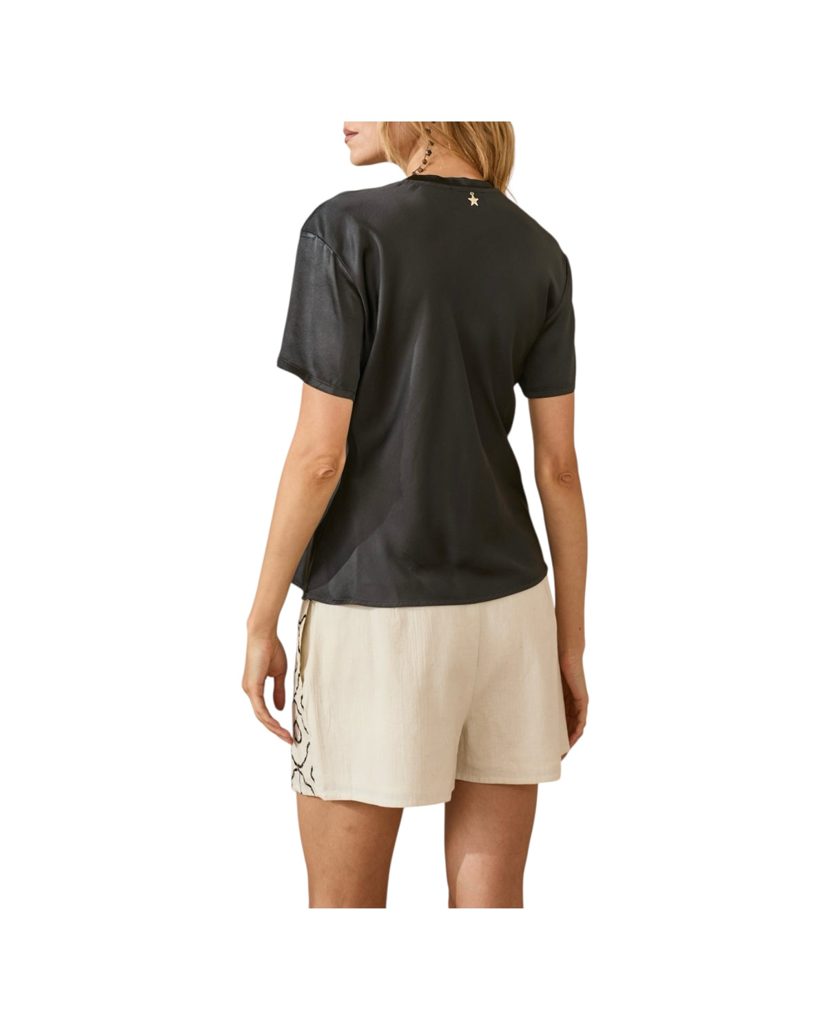 Maglia Satin Nero W39F0079 NERO SOUVENIR 