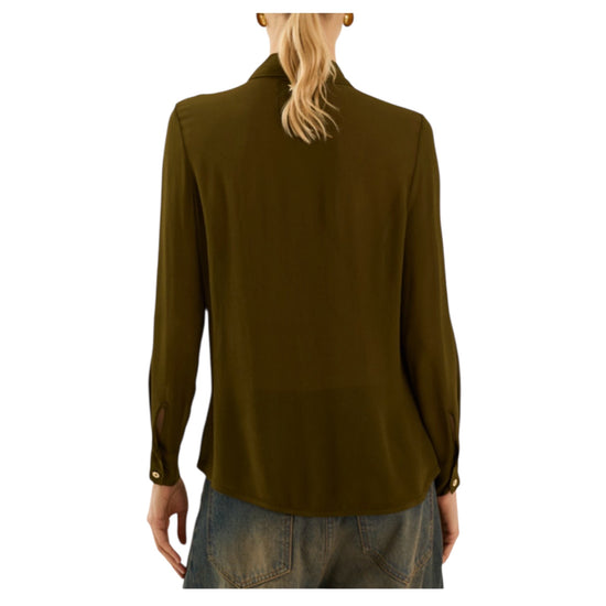 Camicia in viscosa Militare W40F0026 MILITARE SOUVENIR 