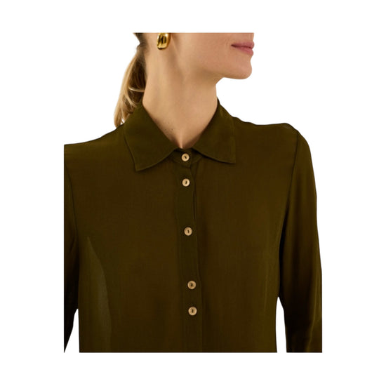 Camicia in viscosa Militare W40F0026 MILITARE SOUVENIR 
