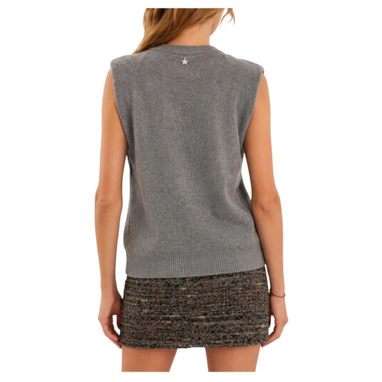 Gilet con spalline Grigio Z40R0227 GRIGIO SOUVENIR 